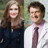 Webinar speakers Ariella Chivil and Alexander M. Lesohkin MD